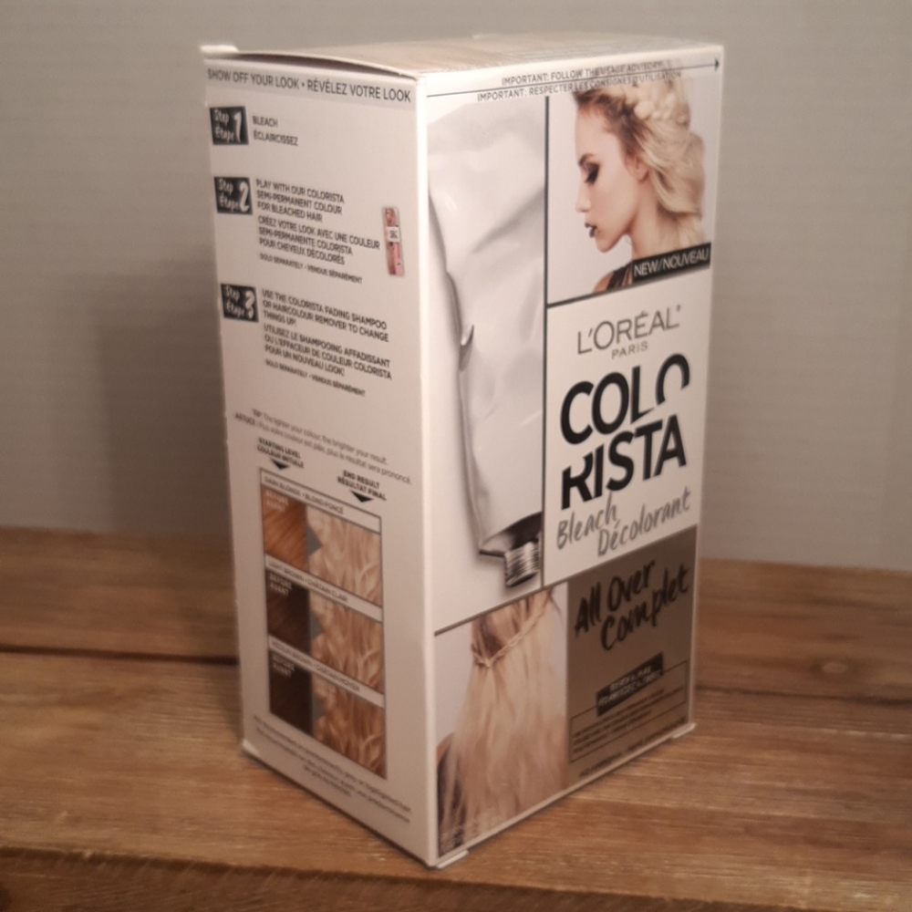 3/25$ L'Oreal ColoRista bleach